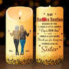 Cheers To Holiday Memories With My Besties - Bestie Personalized Custom LED Candle - Christmas Gift For Best Friends, BFF, Sisters