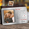 Custom Photo I Love You More Than Anything - Couple Personalized Custom Aluminum Wallet Card - Gift For Husband Wife, Anniversary