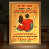 I'd Find You Sooner And Love You Longer - Couple Personalized Custom Frame Light Box - Gift For Husband Wife, Anniversary
