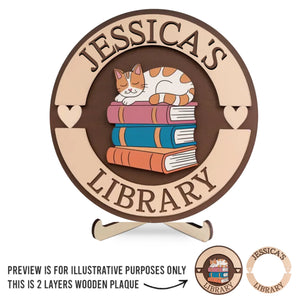 Sharp, Curious, And Always Learning - Family Personalized Custom 2-Layered Wooden Plaque With Stand - Gift For Yourself, Best Friends, Siblings, Family Members