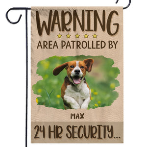 Custom Photo I May Be Small, But I’m Mighty - Dog & Cat Personalized Custom Flag - Gift For Pet Owners, Pet Lovers