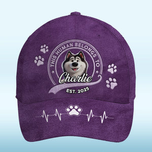 Stay Pawsitive - Dog Personalized Custom Hat, All Over Print Classic Cap - Father's Day, Gift For Pet Owners, Pet Lovers