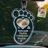 Custom Photo Drive Safe For Your Baby - Family Personalized Custom Car Ornament - Acrylic Custom Shaped - Father's Day, Gift For Dad