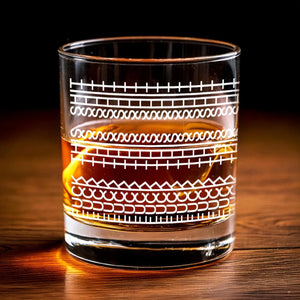 Making Magic In Every Loop - Friend Whiskey Glass - Gift For Best Friends, Sisters, Family Members, Coworkers