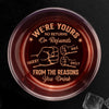 Custom Whiskey Glass - Personalized Father's Day Birthday Gifts For Dad, Grandpa - From The Reasons You Drink