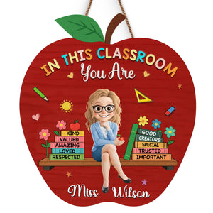 Custom Wood Sign - Personalized Back To School Gifts For Teachers - Kindness Is Always Cool