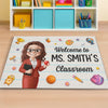 Custom Home Decor Decorative Mat - Personalized Back To School Gifts For Teachers - Inspiring Minds With Love