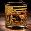 Custom 11oz Whiskey Glass - Personalized Birthday Fishing Gifts For Fisherman, Wine, Bourbon, Whiskey Lovers - Hooked On Golden Moments