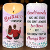 Custom LED Candle - Personalized Christmas Best Friend Birthday Gifts For Women, Besties, Sisters, BFF - You And Me, Always Us