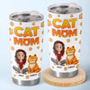 Custom 3D Inflated Effect Printed Tumbler - Personalized Birthday Gifts For Cat Lovers, Cat Mom And Dad - Cat Hair Is My Glitter