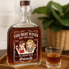 Custom Whiskey Bottle - Personalized Best Friend Birthday Gifts For Women, Besties, Sisters, BFF - Silly Moments Shine With Besties