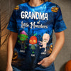Custom Unisex T-shirt - Personalized Halloween Birthday Gifts For Mom, Grandma - Spooky Season Vibes Only