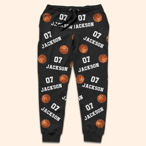 Custom Unisex Sweatpants - Personalized Christmas Birthday Basketball Gifts For Basketball Lovers, Sports Fans, Sports Lovers - Strong Mind Strong Game