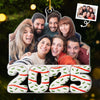 Custom Photo Acrylic Ornament - Personalized Best Friend Christmas Birthday Gifts For Coworker, Work Bestie, Best Friends, Family - Best Time With Best People