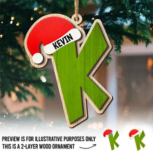 Custom Double Layer Wooden Ornament - Personalized Christmas Birthday Gifts For Mom, Dad, Brother, Sister, Kids - Family Moments Warm The Heart