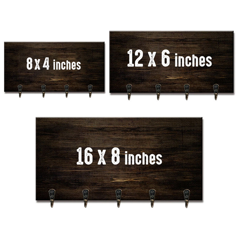 Home Is Where The Family Is - Family Personalized Custom Key Hanger, Key Holder - Gift For Family Members, Pet Owners, Pet Lovers