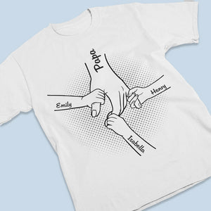 Custom Unisex T-Shirt, Premium T-shirt, Hoodie - Personalized Father's Day, Birthday Gifts For Dad, Grandpa - Happy Father’s Day From Your Favorite Son