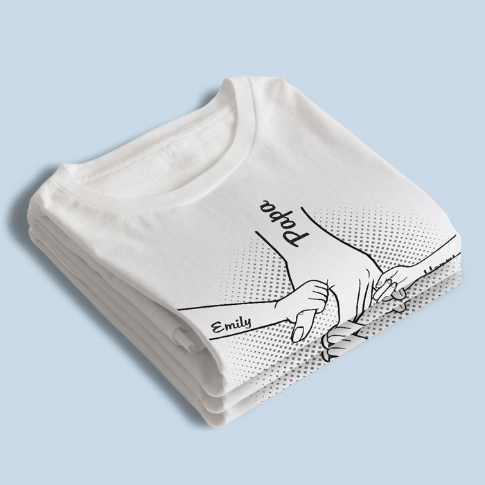 Custom Unisex T-Shirt, Premium T-shirt, Hoodie - Personalized Father's Day, Birthday Gifts For Dad, Grandpa - Happy Father’s Day From Your Favorite Son