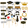 28pcs Paper Photo Booth Props Class Of 2025