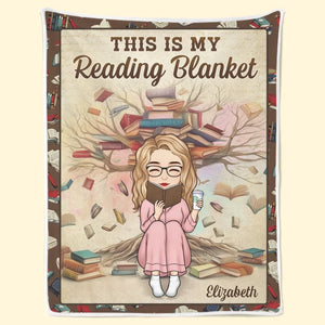 Custom Blanket - Personalized Bookish Gifts For Book Lovers, Bookworms, Readers - The Warmth Of A Blanket Enhances Every Story