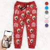 Custom Photo Warm Wishes And Wet Noses This Holiday Season - Dog & Cat Personalized Custom Unisex Sweatpants - Christmas Gift For Pet Owners, Pet Lovers