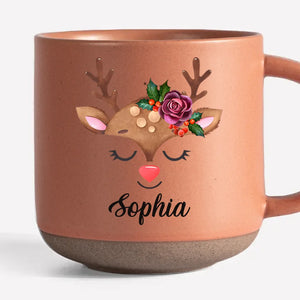 Love The Giver More Than The Gift - Family Personalized Custom Printed Pottery Mug - Christmas Gift For Family Members