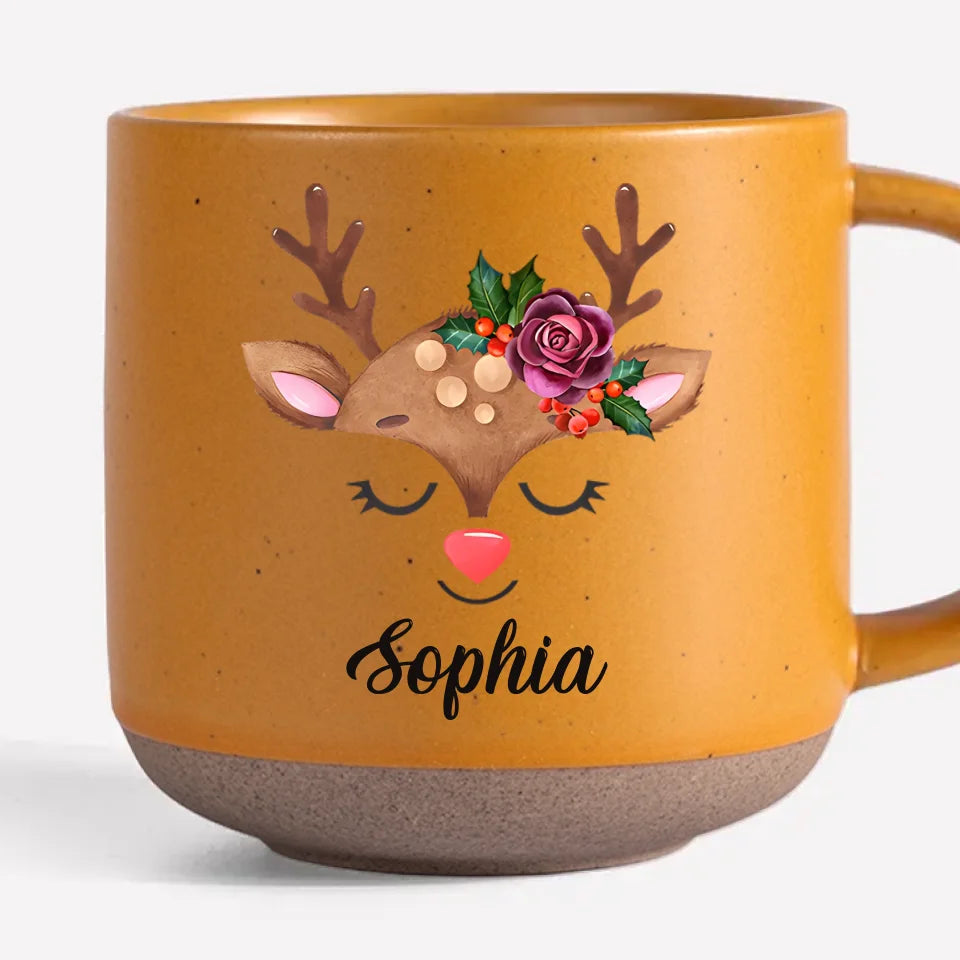 Love The Giver More Than The Gift - Family Personalized Custom Printed Pottery Mug - Christmas Gift For Family Members