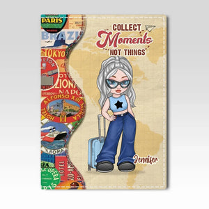 Every Mile Brings A New Story - Travel Personalized Custom Passport Cover, Passport Holder - Holiday Vacation Gift, Gift For Adventure Travel Lovers