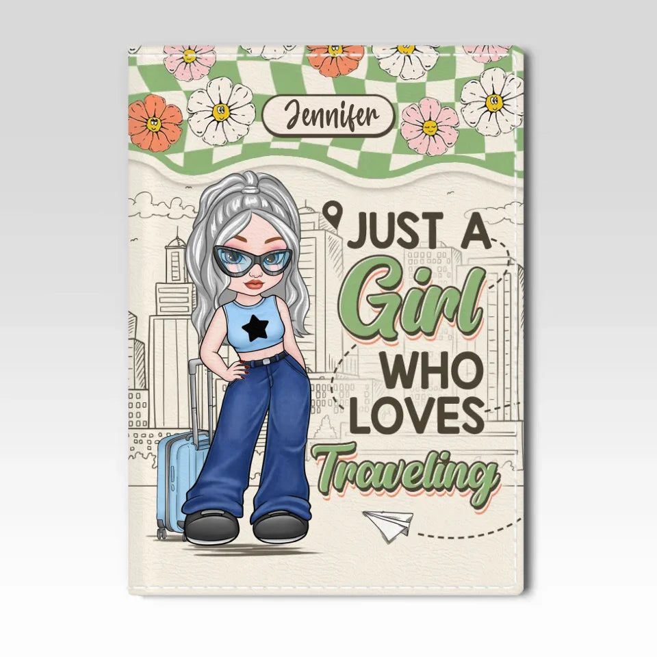 Step Out And Explore - Travel Personalized Custom Passport Cover, Passport Holder - Holiday Vacation Gift, Gift For Adventure Travel Lovers