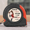 You Make My Heart Smile - Couple Personalized Custom Tape Measure - Gift For Husband Wife, Anniversary