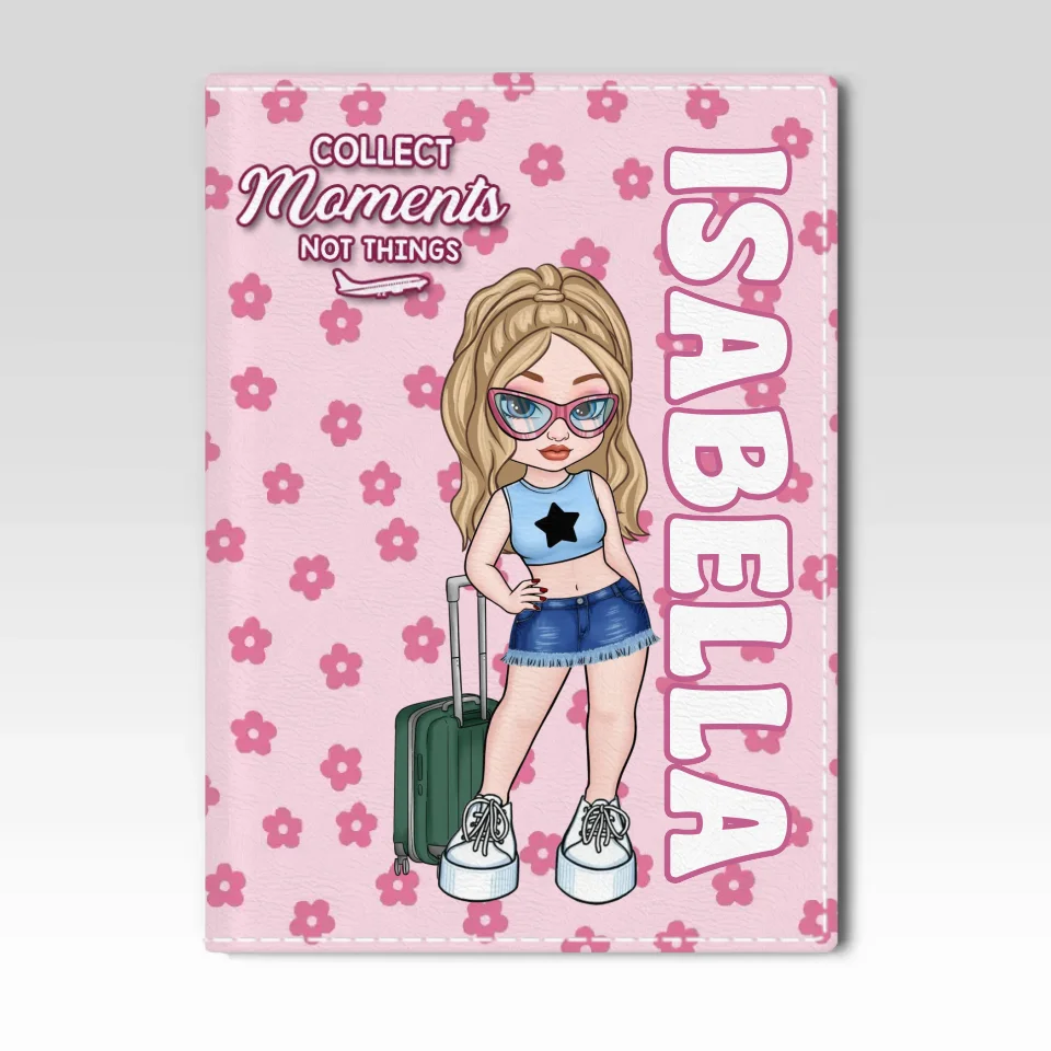 If Not Now Then When - Travel Personalized Custom Passport Cover, Passport Holder - Holiday Vacation Gift, Gift For Adventure Travel Lovers