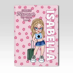 If Not Now Then When - Travel Personalized Custom Passport Cover, Passport Holder - Holiday Vacation Gift, Gift For Adventure Travel Lovers