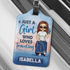 Travel In Style With A Personal Touch - Travel Personalized Custom Luggage Tag - Holiday Vacation Gift, Gift For Adventure Travel Lovers