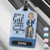 Go Where Your Heart Takes You - Travel Personalized Custom Luggage Tag - Holiday Vacation Gift, Gift For Adventure Travel Lovers