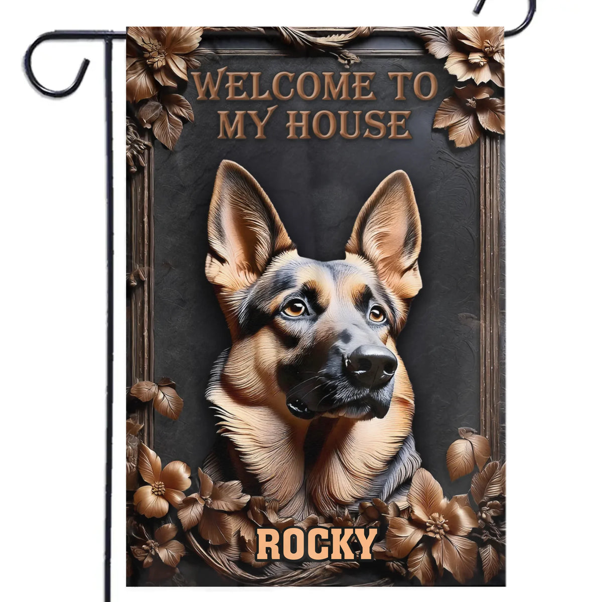 Welcome To My Territory - Dog Personalized Custom 3D Inflated Effect Printed Flag - Gift For Pet Owners, Pet Lovers