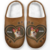Every Step, A Pawfect Moment - Dog & Cat Personalized Custom Fluffy Slippers - Mother's Day, Gift For Pet Owners, Pet Lovers