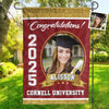 Custom Photo Dreams Turned Into Reality - Family Personalized Custom Flag - Graduation Gift For Family Members, Siblings, Brothers, Sisters
