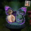 Custom Photo Forever A Part Of Us - Memorial Personalized Custom Garden Solar Light - Sympathy Gift For Family Members