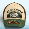 Born To Roam, Built To Camp - Camping Personalized Custom Hat, All Over Print Classic Cap - Gift For Camping Lovers
