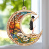 She Believed She Could, So She Did - Family Personalized Window Hanging Suncatcher Ornament - Graduation Gift For Family Members, Siblings, Brothers, Sisters