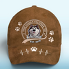 Stay Pawsitive - Dog Personalized Custom Hat, All Over Print Classic Cap - Father's Day, Gift For Pet Owners, Pet Lovers