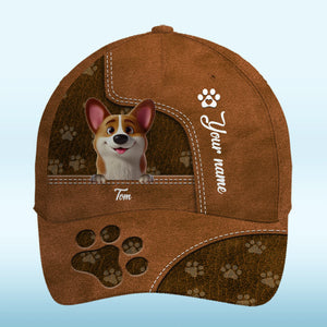 Pawtners For Life - Dog Personalized Custom Hat, All Over Print Classic Cap - Father's Day, Gift For Pet Owners, Pet Lovers