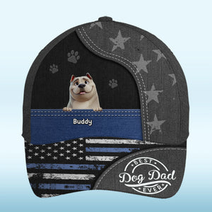 My Kids Bark, And I’m Proud - Dog Personalized Custom Hat, All Over Print Classic Cap - Father's Day, Gift For Pet Owners, Pet Lovers