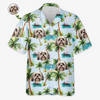 Custom Photo Fur Real On Vacation Mode - Dog & Cat Personalized Custom Unisex Tropical Hawaiian Aloha Shirt - Summer Vacation Gift, Gift For Pet Owners, Pet Lovers