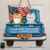 Cat Planning Escape With A Truck - Cat Personalized Custom Home Decor Wood Sign - House Warming Gift For Pet Owners, Pet Lovers