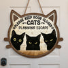 Whiskers Over Rules - Cat Home Decor Wood Sign - House Warming Gift For Pet Owners, Pet Lovers