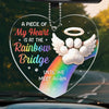 Until The Next Cuddle, Run Free - Memorial Car Ornament - Sympathy Gift For Pet Owners, Pet Lovers