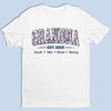 Best Nana Ever - Family Personalized Custom Unisex T-shirt, Premium T-shirt, Hoodie - 4th Of July, Gift For Mom, Grandma