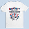 Custom Unisex T-shirt, Premium T-shirt, Hoodie - Personalized 4th Of July Gifts For Mom, Grandma - Spark Joy With Tiny Firecrackers