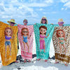 Custom Beach Towel - Personalized Summer Vacation And Travel Gifts For Women - Sun, Sand, And Sips